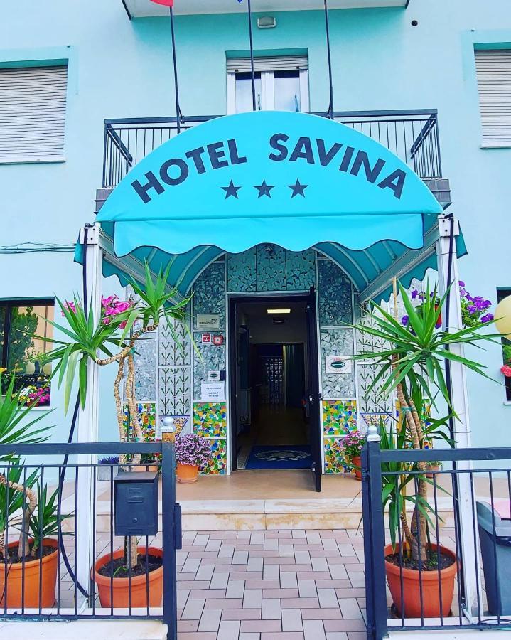 Hotel Savina Rimini Buitenkant foto