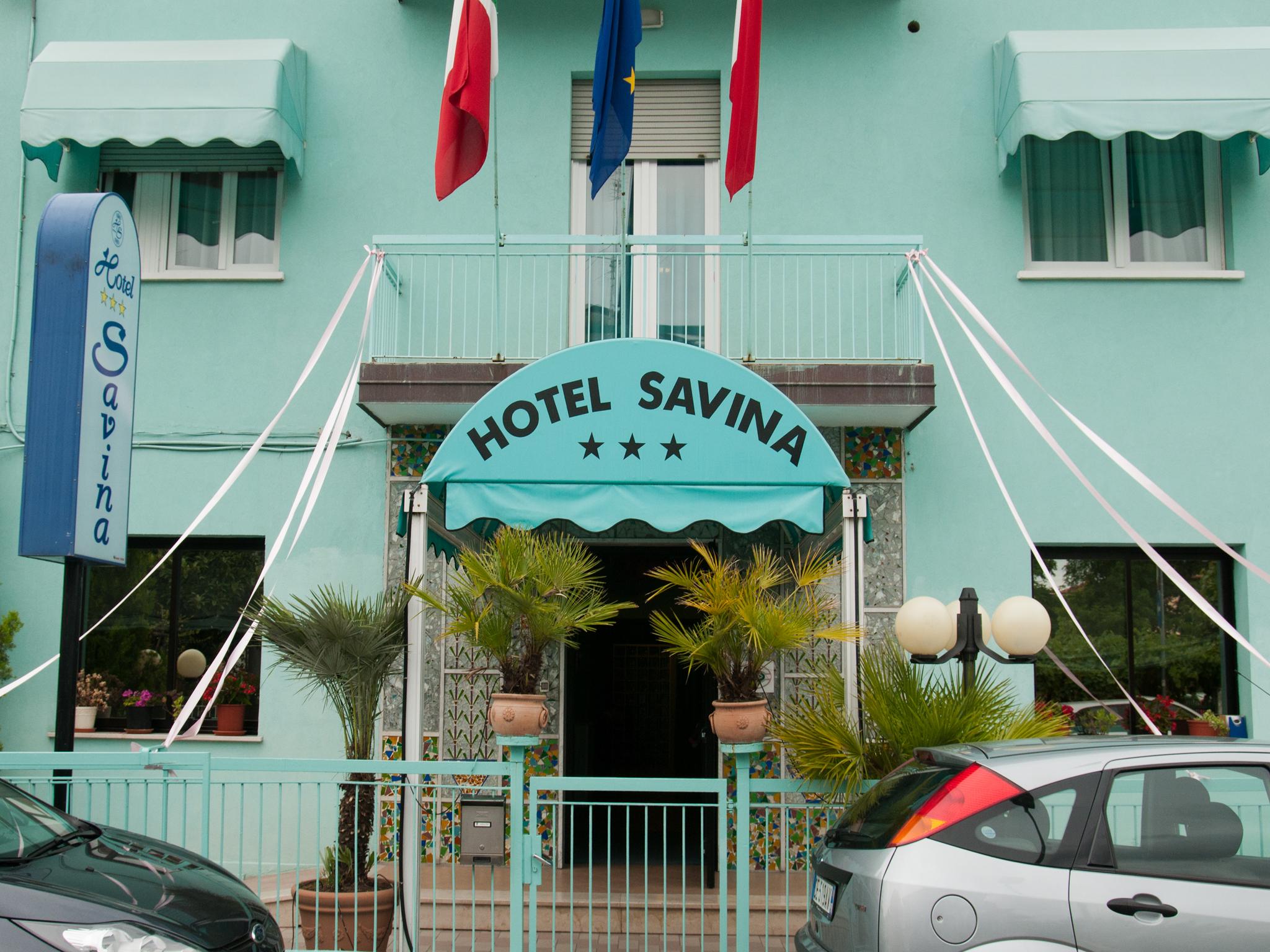Hotel Savina Rimini Buitenkant foto