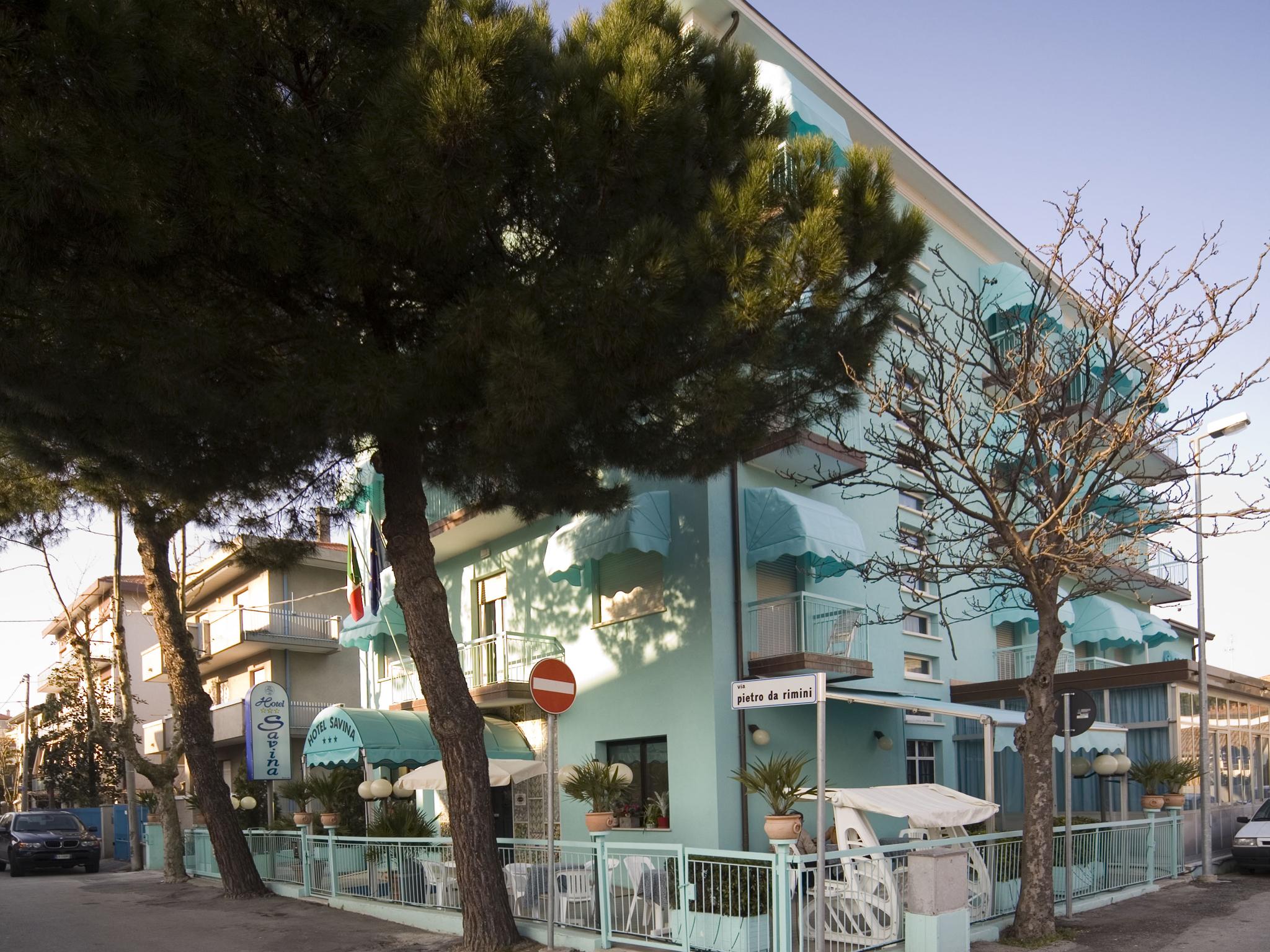 Hotel Savina Rimini Buitenkant foto