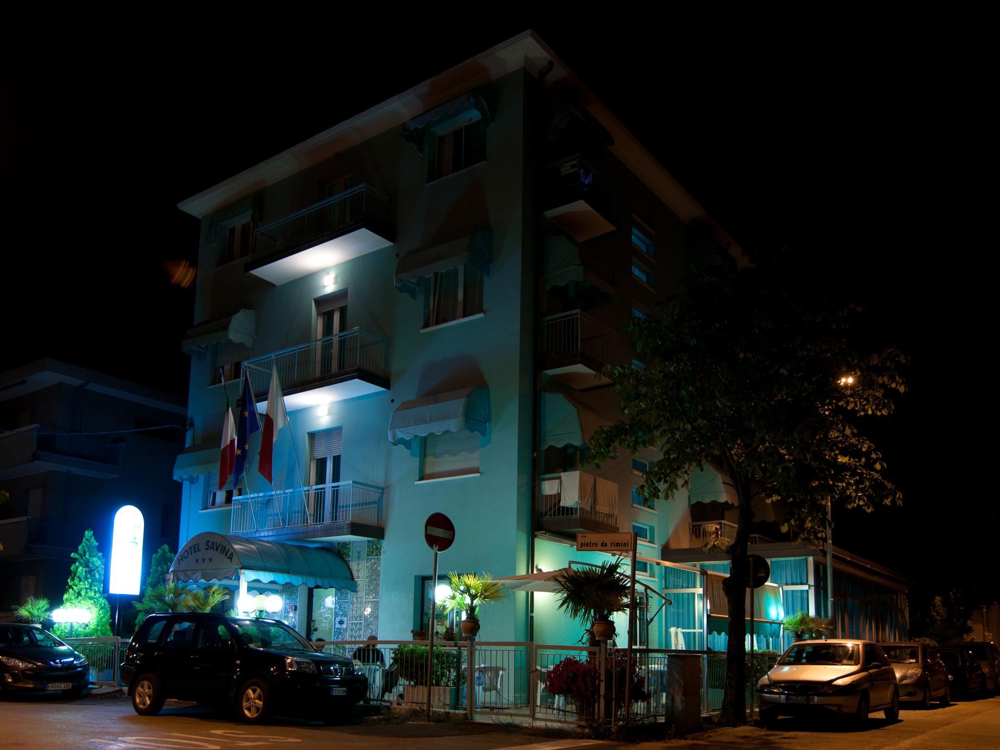 Hotel Savina Rimini Buitenkant foto